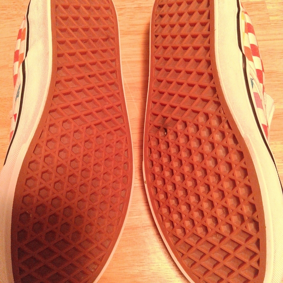 Vans Colorful Checkered Slip-On Sneakers - Picture 6 of 6